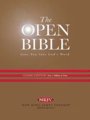 cover image of NKJV, Open Bible
